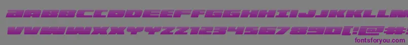 illuminogradital Font – Purple Fonts on Gray Background