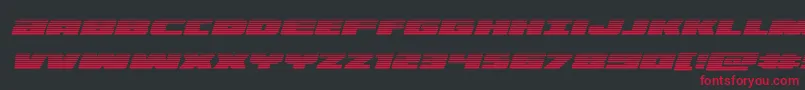 illuminogradital Font – Red Fonts on Black Background