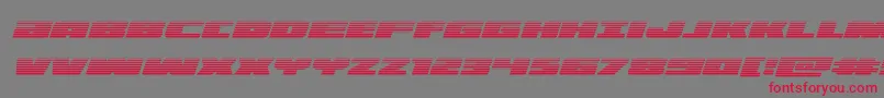 illuminogradital Font – Red Fonts on Gray Background