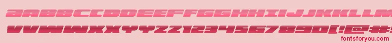illuminogradital Font – Red Fonts on Pink Background