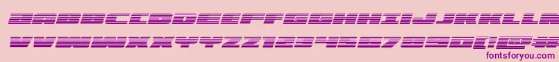 illuminogradital Font – Purple Fonts on Pink Background