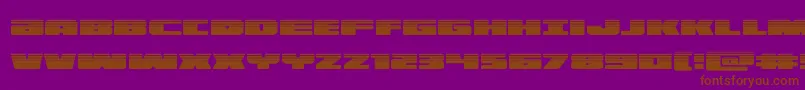 More about illuminohalf Font illuminohalf Font – Brown Fonts on Purple Background