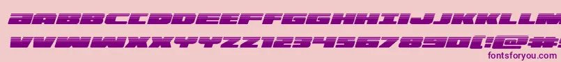 fuente illuminohalfital – Fuentes Moradas Sobre Fondo Rosa