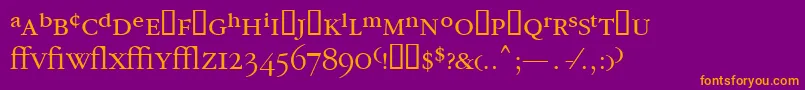Más sobre la fuente Garrymondrianexpt3Lightsh fuente Garrymondrianexpt3Lightsh – Fuentes Naranjas Sobre Fondo Morado