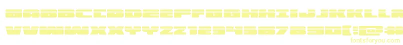 illuminolaser Font – Yellow Fonts on White Background