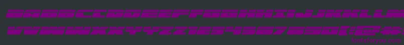 illuminolaserital Font – Purple Fonts on Black Background