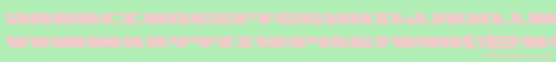 illuminoleft Font – Pink Fonts on Green Background