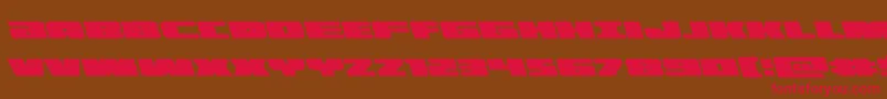 illuminoleft Font – Red Fonts on Brown Background