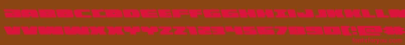 illuminoleft Font – Red Fonts on Brown Background