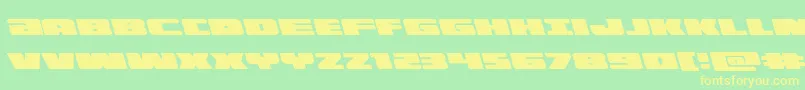 fuente illuminoleft – Fuentes Amarillas Sobre Fondo Verde