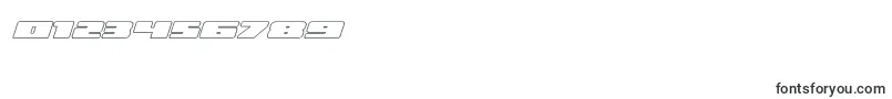 Fonte illuminooutital – fontes para números e dígitos