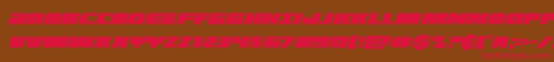 illuminoxtracondital Font – Red Fonts on Brown Background
