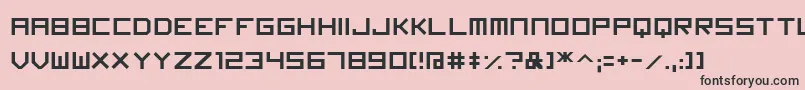 fuente Imagine Font – Fuentes Negras Sobre Fondo Rosa