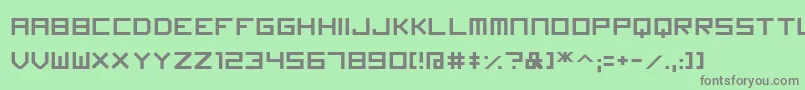Шрифт Imagine Font – серые шрифты на зелёном фоне