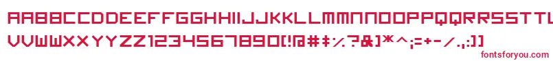Шрифт Imagine Font – красные шрифты на белом фоне