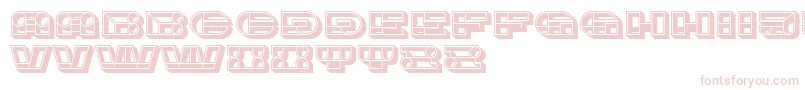 Imbecile3D Font – Pink Fonts on White Background