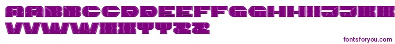 ImbecileOutlined Filled-Schriftart – Violette Schriften