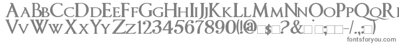 ImperatorSmallCaps Bold-fontti – harmaat fontit