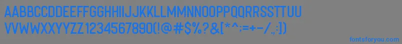 Weitere Informationen zur Imperfecta Regular-Schriftart Imperfecta Regular-Schriftart – Blaue Schriften auf grauem Hintergrund