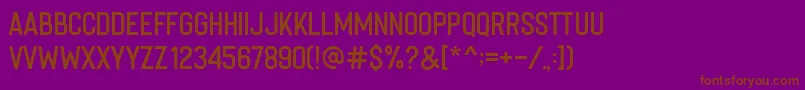 Más sobre la fuente Imperfecta Regular fuente Imperfecta Regular – Fuentes Marrones Sobre Fondo Morado