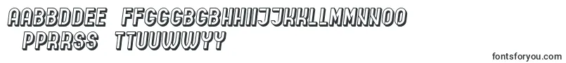 IndirectImplication3D Italic-Schriftart – yoruba Schriften