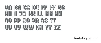 IndirectImplication3DFilled Font