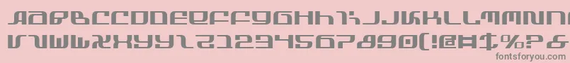 infinityformula Font – Gray Fonts on Pink Background