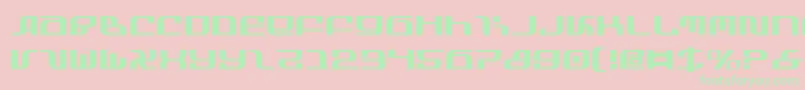 infinityformula Font – Green Fonts on Pink Background
