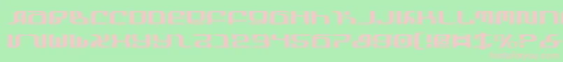 infinityformula Font – Pink Fonts on Green Background