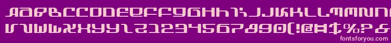 infinityformula Font – Pink Fonts on Purple Background