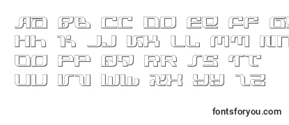 Шрифт Infinityformula3d
