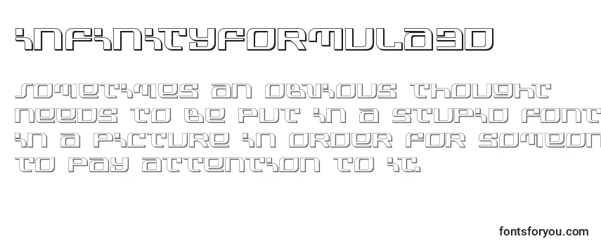 Infinityformula3d Font