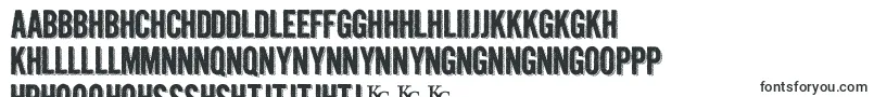 Шрифт Kraftninedemo – сесото шрифты