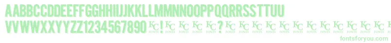 Kraftninedemo Font – Green Fonts