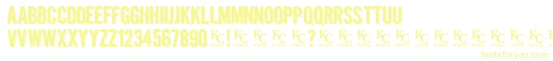 Kraftninedemo Font – Yellow Fonts