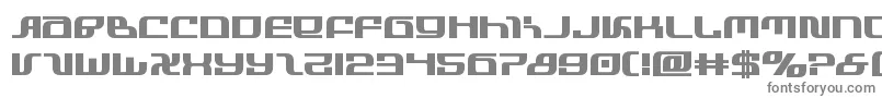 フォントinfinityformulabold – 白い背景に灰色の文字
