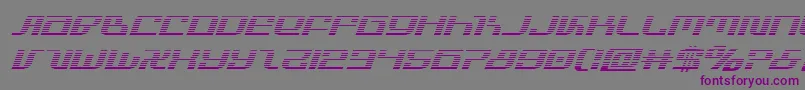 infinityformulagradital Font – Purple Fonts on Gray Background