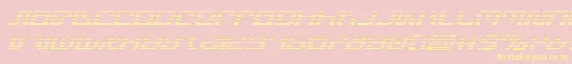 infinityformulagradital Font – Yellow Fonts on Pink Background