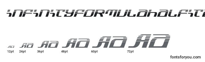 Infinityformulahalfital Font Sizes
