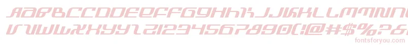 infinityformulaital Font – Pink Fonts on White Background