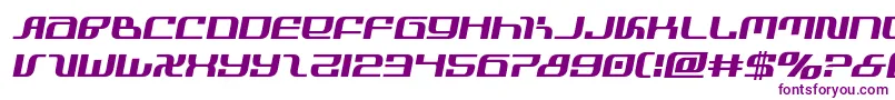 フォントinfinityformulasemital – 白い背景に紫のフォント