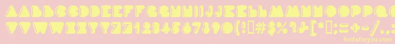 More about Ink Highlight Font Ink Highlight Font – Yellow Fonts on Pink Background