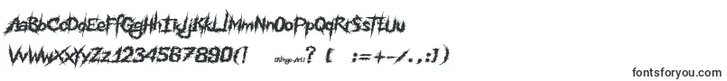 Ink Noise Font – Horror Fonts