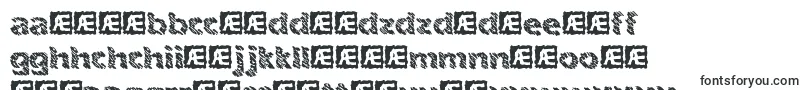 inkswipe-Schriftart – slowakische Schriften