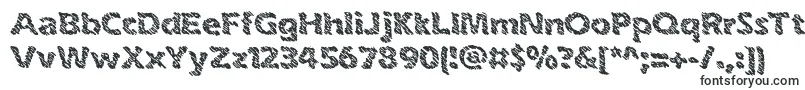 inkswipe-Schriftart – Uhren-Schriften