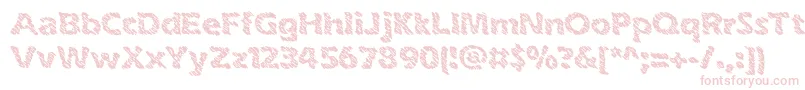 Шрифт inkswipe – розовые шрифты