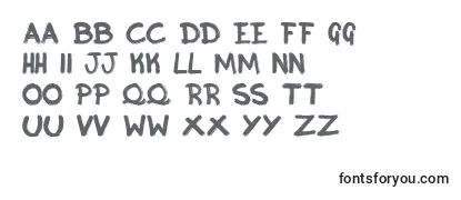 Schriftart Inky