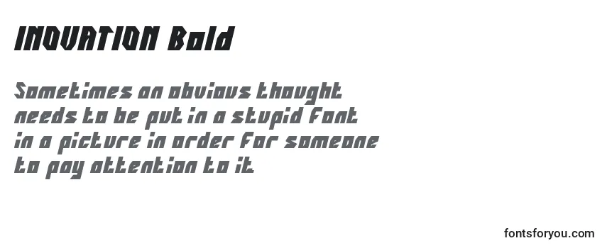 INOVATION Bold Font