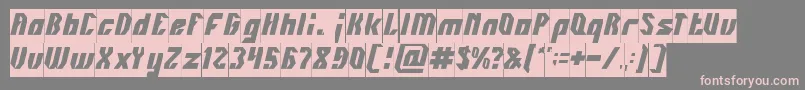 INOVATION Inverse Font – Pink Fonts on Gray Background