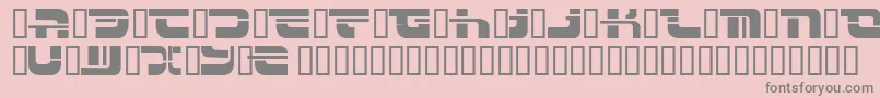 INSERT   Font – Gray Fonts on Pink Background